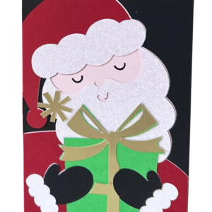 Handmade Christmas Card - Santa