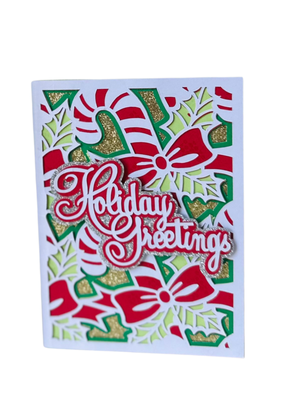 Handmade Christmas Card - Holiday Greetings
