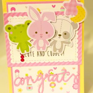 New baby card