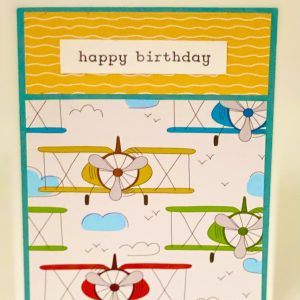 Blank Birthday card